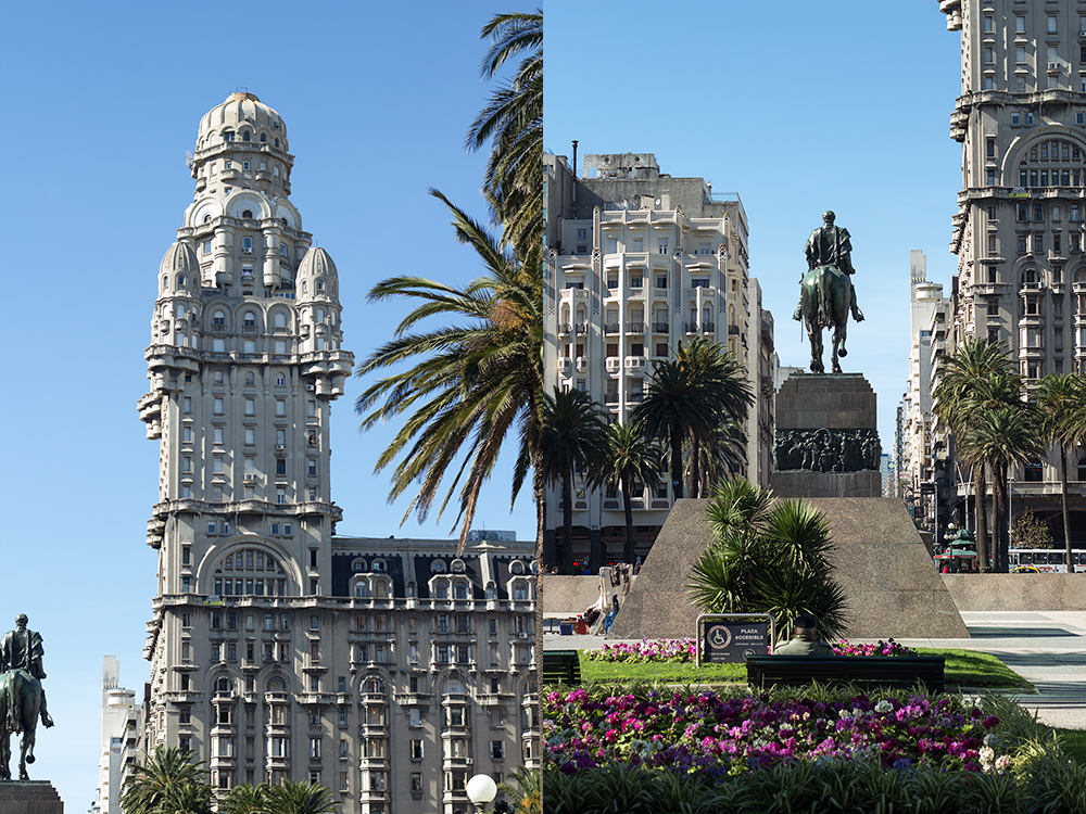 Montevideo Plaza de la Independencia Monumento a Artigas