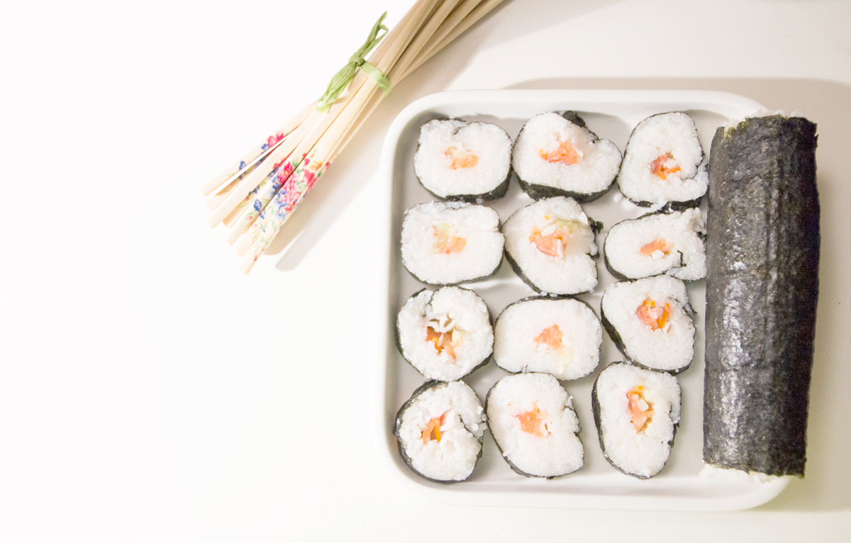 Maki sushi para dos